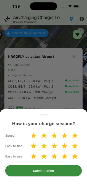 Charger Rating Form